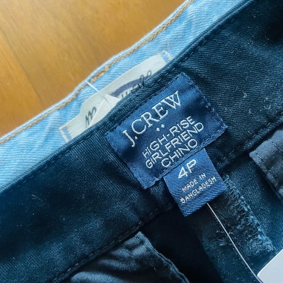 J. Crew High Rise Girlfriend Chino NWT 4 petite - Picture 11 of 16